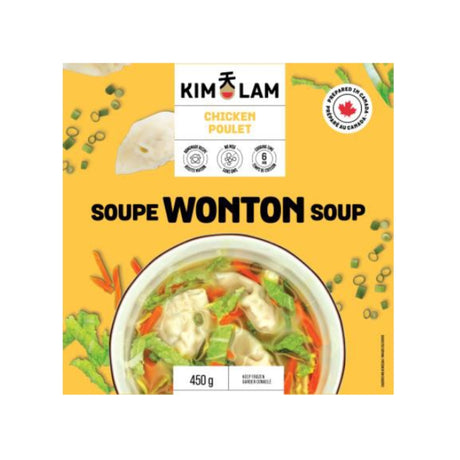 Soupe Wontons au poulet