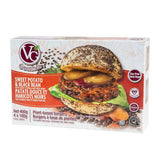 4 Burgers haricots noirs et patate douce - Sans gluten